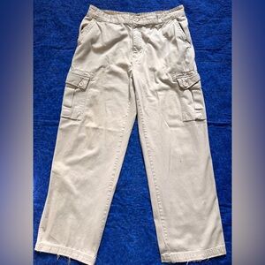 Arizona Jeans Cargo Pants Mens 36x32 Y2K Skate Baggy Stained